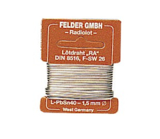 Ltzinn 10g 1.0mm Sn60%,Pb40 FELDER