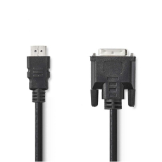 HDMI auf DVI Kabel 3m Stecker - Stecker 24+1