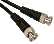 BNC-Verbindungskabel 2m Stecker -> Stecker 50 Ohm