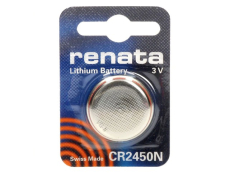 CR2450N Lithium 3V 540mA 24x5mm Renata