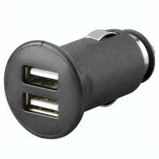 USB Ladegert KFZ 2,1A 2xUSB Buchsen Goobay