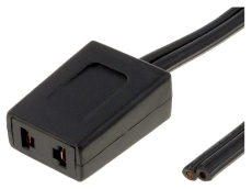 Lfterstecker 230V AC gerade 1M Kabel