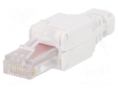 RJ45-Stecker 8pol. CAT6 werkzeuglose verarbeitung