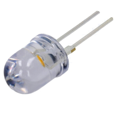 LED 10mm wei 19 Lumen 2,8V 60MA LEUCHTDIODE