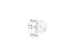 Kippschalter 2pol. EIN EIN 250V/10A DM11,5