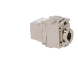 MODULAR-Kupplung RJ45 8p. CAT.6a fr massives Kabel