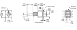 Kippschalter 2pol. 250V/2A EIN(Tast) DM