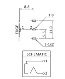 CINCH BUCHSE CB-P printbar