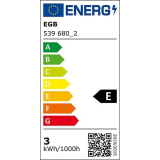 E14 230V 2,5W Led Filament Tropfenlampe klar