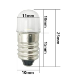 E10 6V 0,5W Rhrenform LED 65 lm Warmwei